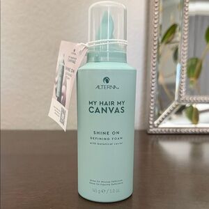 Alterna My Hair Canvas-Shine On Defining Foam - with botanical caviar